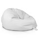 Bianco Pouf Sacco Bambini Esterno Fagiolo