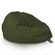 Verde Scuro Pouf Sacco Bambini Esterno A Pera