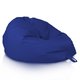 Blu Pouf Sacco Bambini Esterno Fagiolo