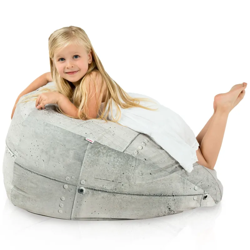 Poltrona Pouf Sacco L per bambini -Tessuto Stampato Premium – vista 81