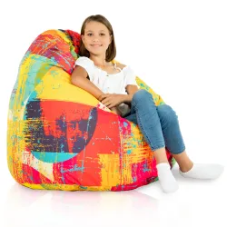 Pouf sacco elegante per il relax in giardino o all'aperto