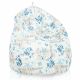 Pouf sacco Ocean Morbido Tessuto