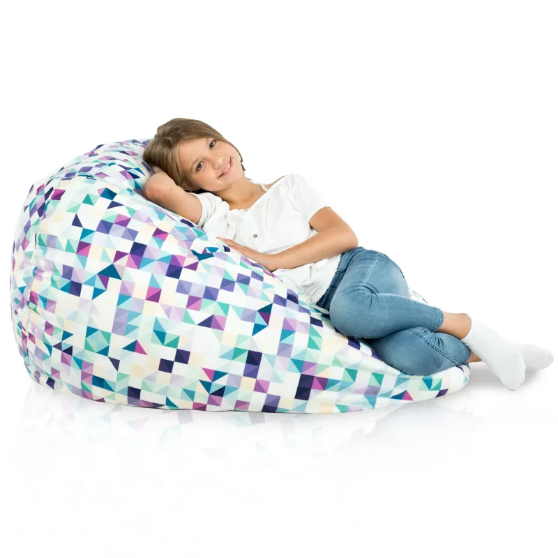Poltrona Pouf Sacco XL Grande - Tessuto Stampato Premium – vista 127