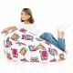 Pouf sacco per bambini gufo