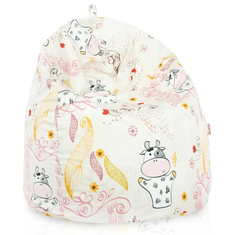 Poltrona Pouf Sacco XL Grande - Tessuto Stampato Premium – vista 13