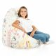 Pouf sacco per bambini mucca