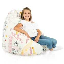 Poltrona Pouf Sacco XL Grande - Tessuto Stampato Premium – vista 84