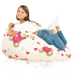 Poltrona Pouf Sacco XL Grande - Tessuto Stampato Premium – vista 125