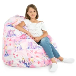 Poltrona Pouf Sacco XL Grande - Tessuto Stampato Premium – vista 60