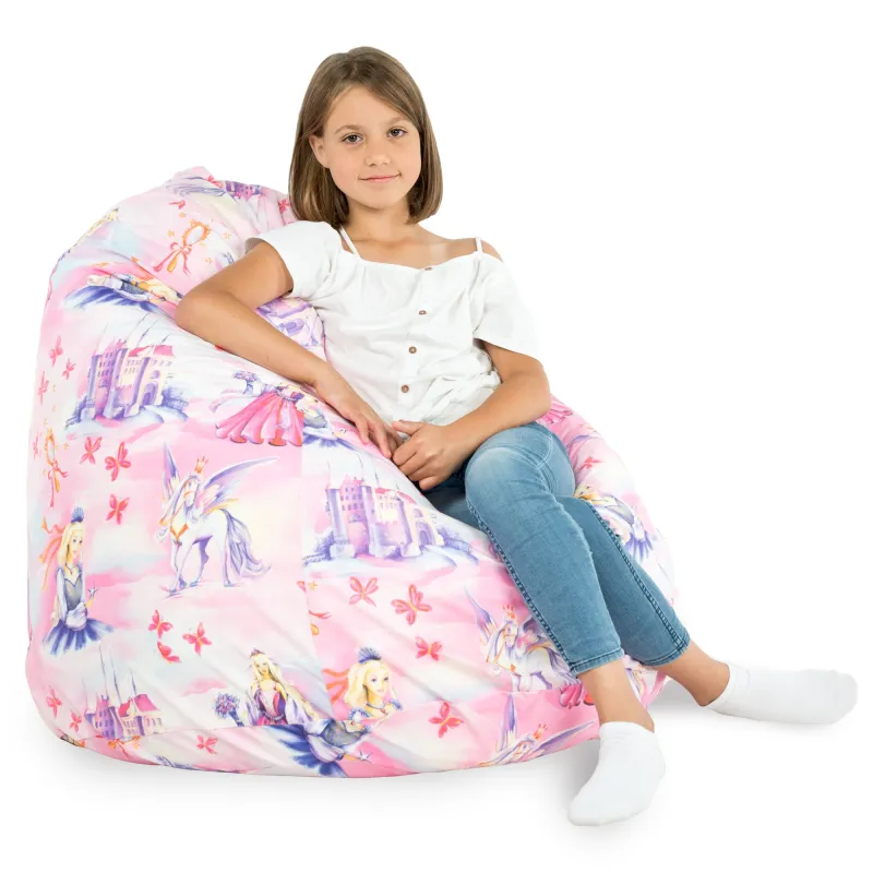 Poltrona Pouf Sacco XL Grande - Tessuto Stampato Premium – vista 60