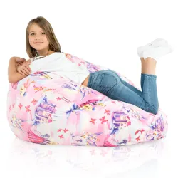 Poltrona Pouf Sacco XL Grande - Tessuto Stampato Premium – vista 96