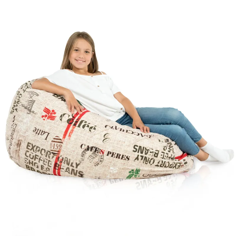 Poltrona Pouf Sacco XL Grande - Tessuto Stampato Premium – vista 105
