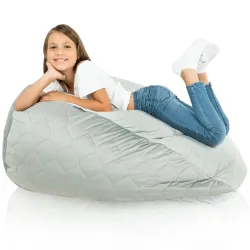 Poltrona Pouf Sacco XL Grande - Velluto Soft – vista 38