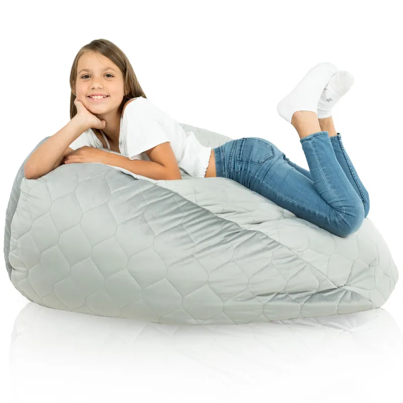 Poltrona Pouf Sacco XL Grande - Velluto Soft – vista 38