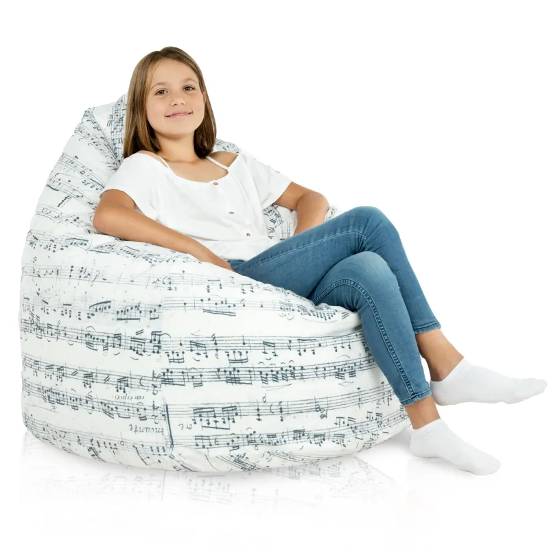 Poltrona Pouf Sacco XL Grande - Tessuto Stampato Premium – vista 68