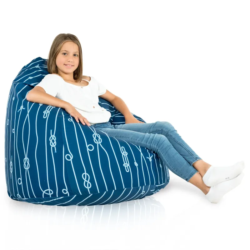 Poltrona Pouf Sacco XL Grande - Tessuto Stampato Premium – vista 65