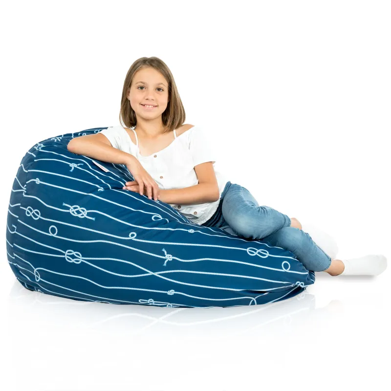 Poltrona Pouf Sacco XL Grande - Tessuto Stampato Premium – vista 85