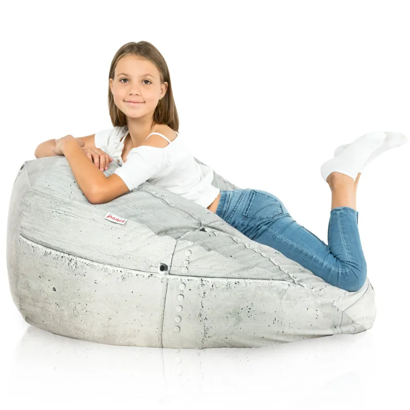 Poltrona Pouf Sacco XL Grande - Tessuto Stampato Premium – vista 120