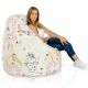 Pouf sacco per bambini mucca