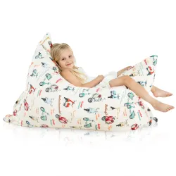 Cuscino da Pavimento Gigante XL per bambini - Tessuto Stampato Premium – vista 131