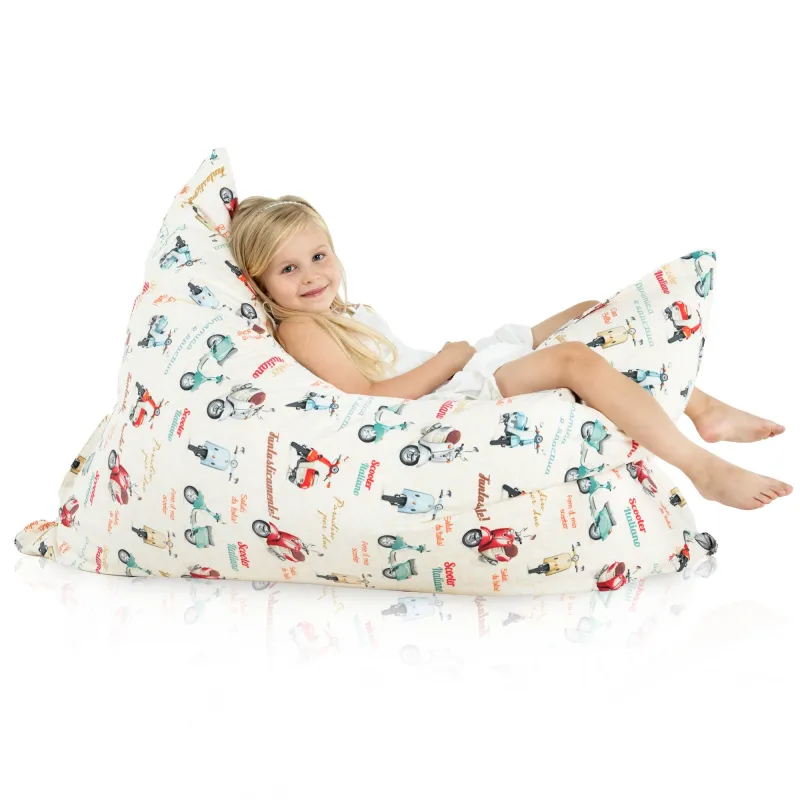 Cuscino da Pavimento Gigante XL per bambini - Tessuto Stampato Premium – vista 131