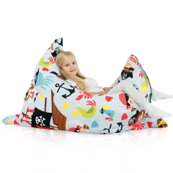 Cuscino da Pavimento Gigante XL per bambini - Tessuto Stampato Premium – vista 95