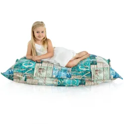 Cuscino da Pavimento Gigante XL per bambini - Tessuto Stampato Premium – vista 137