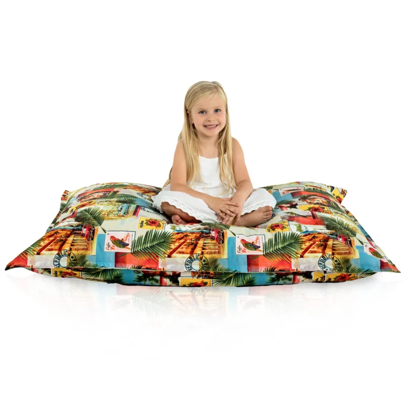 Cuscino da Pavimento Gigante XL per bambini - Tessuto Stampato Premium – vista 91