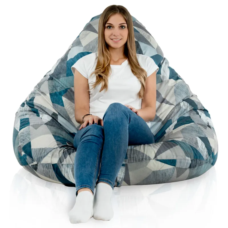 Pouf Poltrona Gigante Sacco XXL Astratto