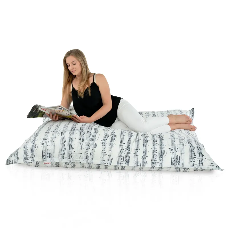Cuscino da Pavimento Gigante XXL per adulti Gigante - Tessuto Stampato Premium – vista 76