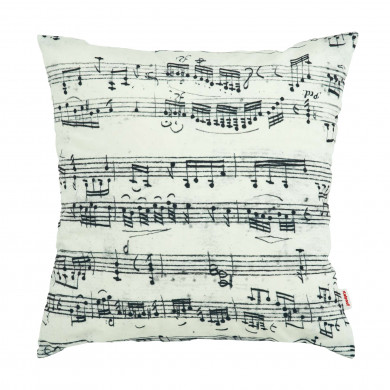 Cuscino quadrato musica