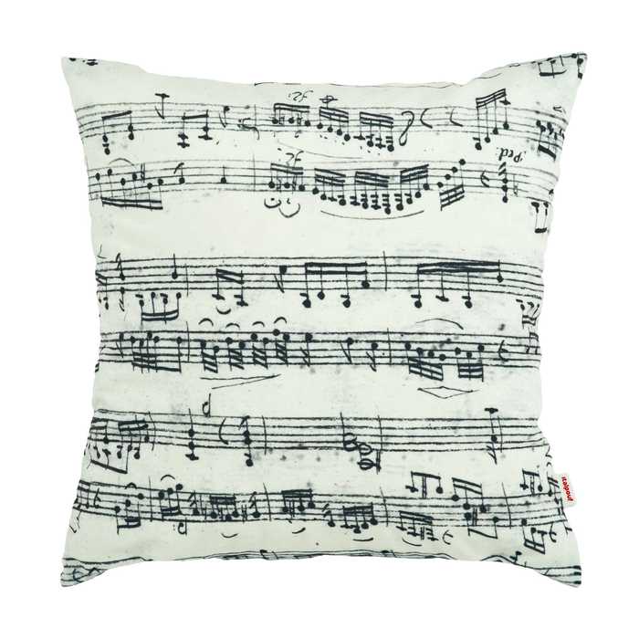 Cuscino quadrato musica