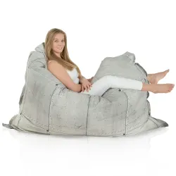 Cuscino da Pavimento Gigante XXL per adulti Gigante - Tessuto Stampato Premium – vista 70