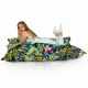 Cuscino Gigante Tessuto Tropic Salotto