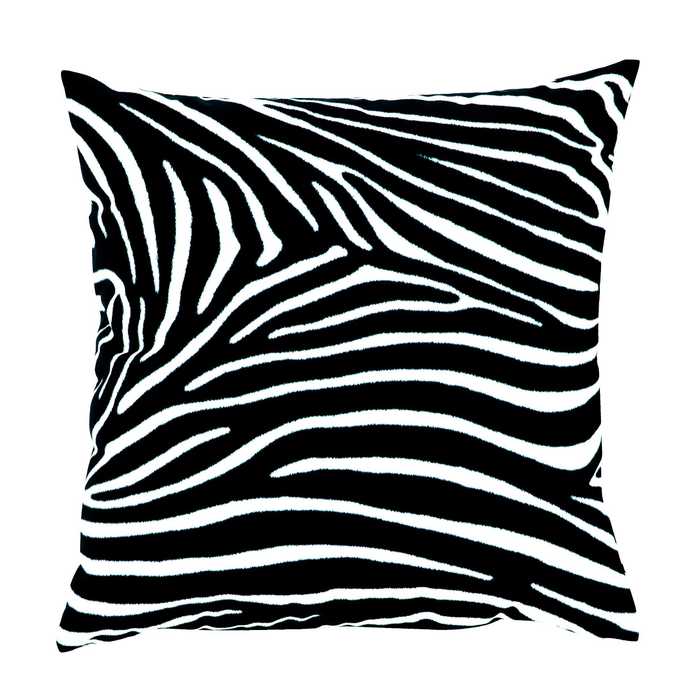 Cuscino quadrato zebra