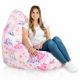 Pouf Poltrona Per Ragazza Sacco XXL Princess