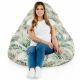 Pouf Poltrona Tessuto Sacco XXL Botanic