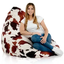 Poltrona Pouf Sacco a Pera XXL Drop - Tessuto Stampato Premium – vista 74