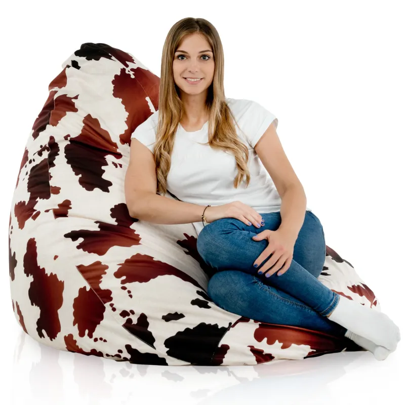 Poltrona Pouf Sacco a Pera XXL Drop - Tessuto Stampato Premium – vista 74