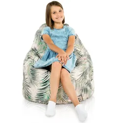 Poltrona Pouf Sacco Smart Porto - Tessuto Stampato Premium – vista 3