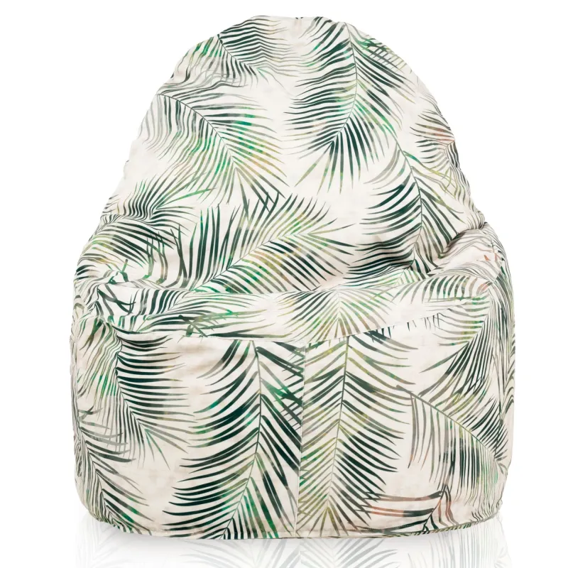Poltrona Pouf Sacco Smart Porto - Tessuto Stampato Premium – vista 2