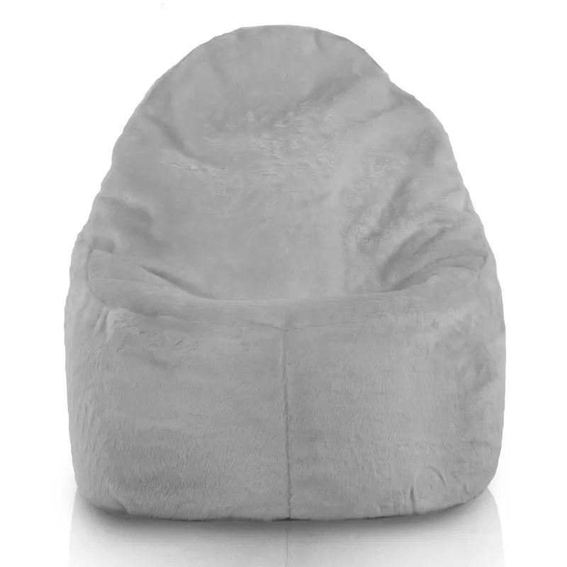 Poltrona Pouf Sacco Smart Porto - Pelliccia Sintetica Yeti – vista 6