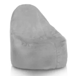 Poltrona Pouf Sacco Smart Porto - Pelliccia Sintetica Yeti