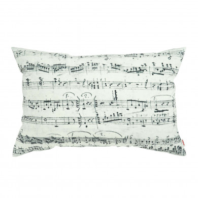 Cuscino rettangolare musica
