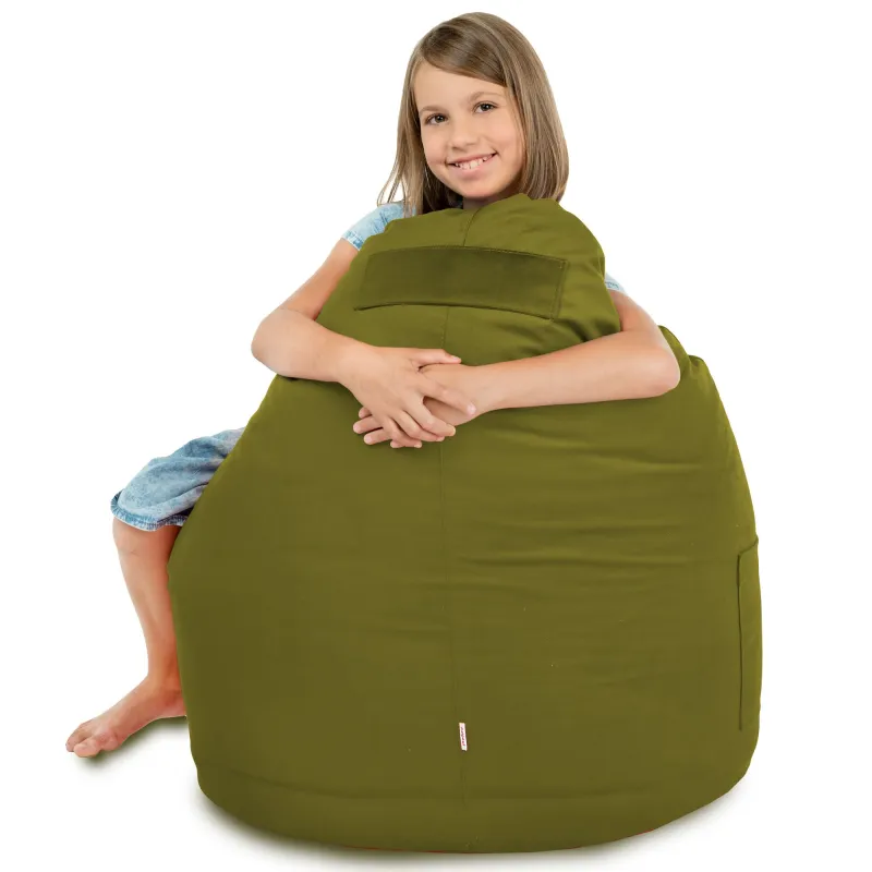 Poltrona Pouf Sacco Smart Porto - Velluto Soft – vista 30