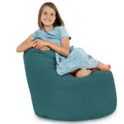 Poltrona Pouf Sacco Smart Porto - Velluto Soft – vista 54