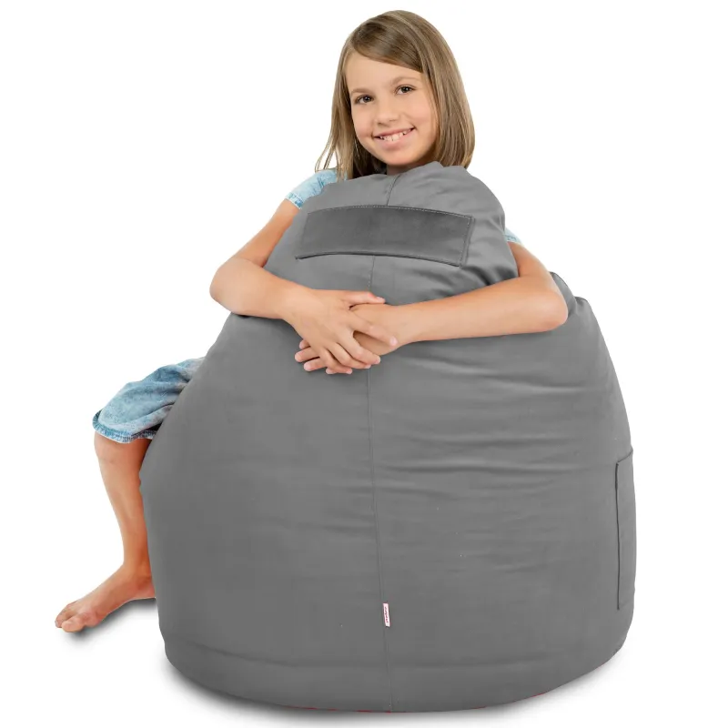 Poltrona Pouf Sacco Smart Porto - Velluto Soft – vista 32