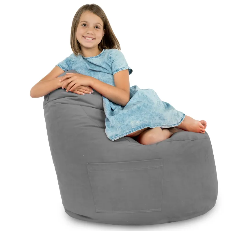 Poltrona Pouf Sacco Smart Porto - Velluto Soft – vista 49