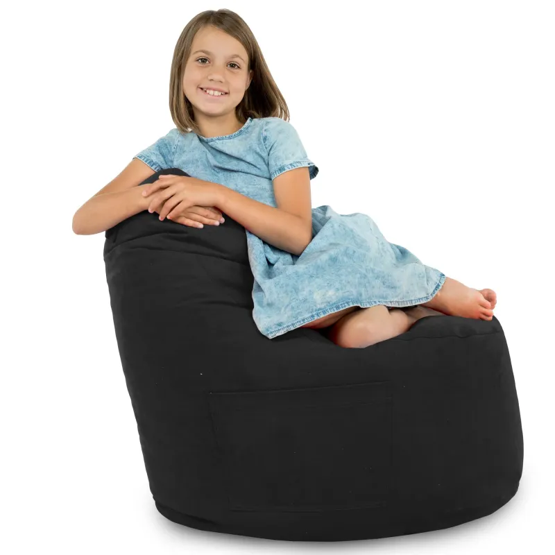 Poltrona Pouf Sacco Smart Porto - Velluto Soft – vista 47