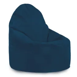 Poltrona Pouf Sacco Smart Porto - Velluto Soft